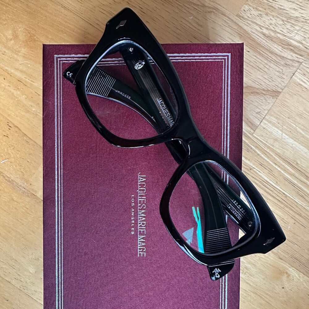 Jacques Marie Mage Delan Glasses Frames with Original Box